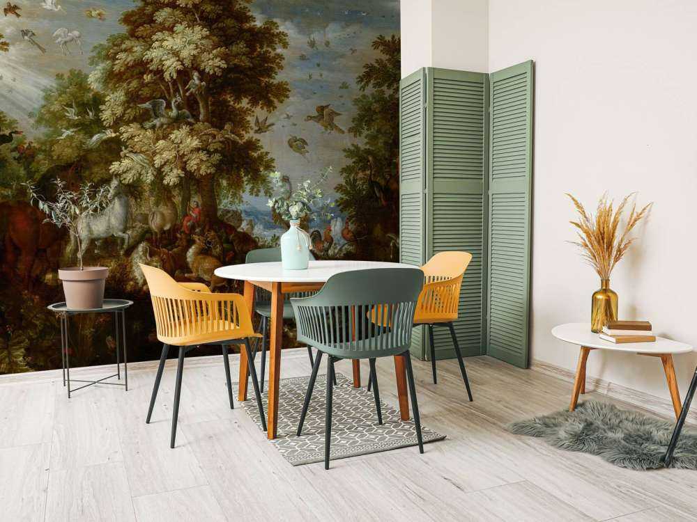 Orfeo incanta gli animali con la sua musica