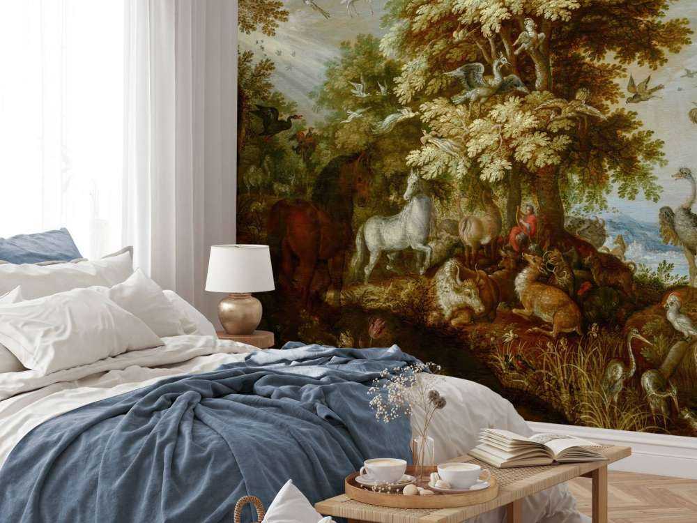 Orfeo incanta gli animali con la sua musica