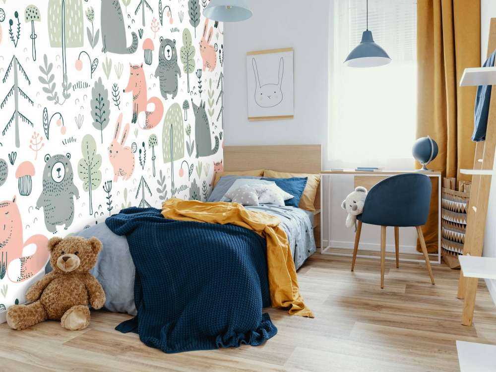 Animali della foresta colorati