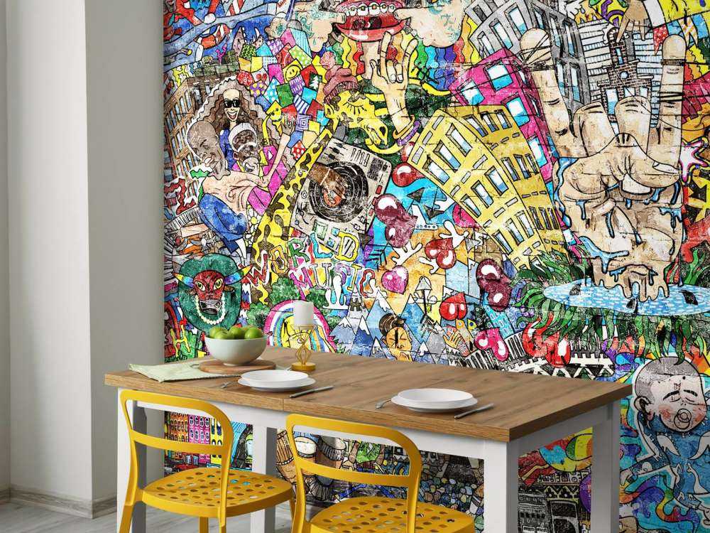 Trambusto di graffiti