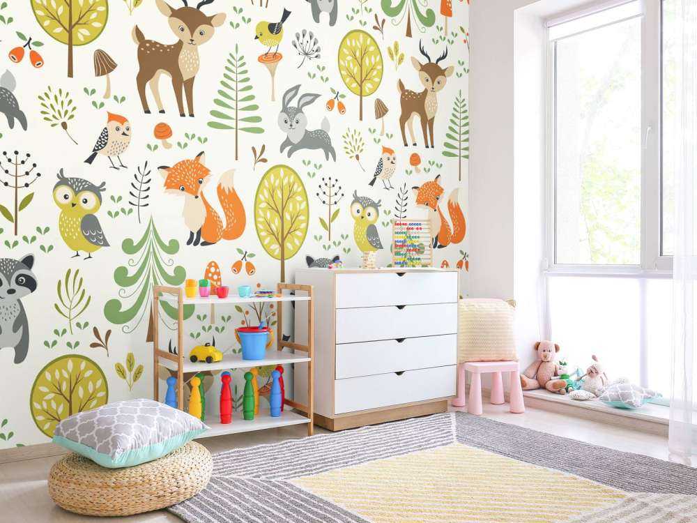 Animali nella foresta