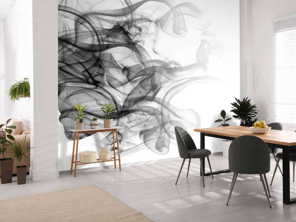 Testa formata da fumo