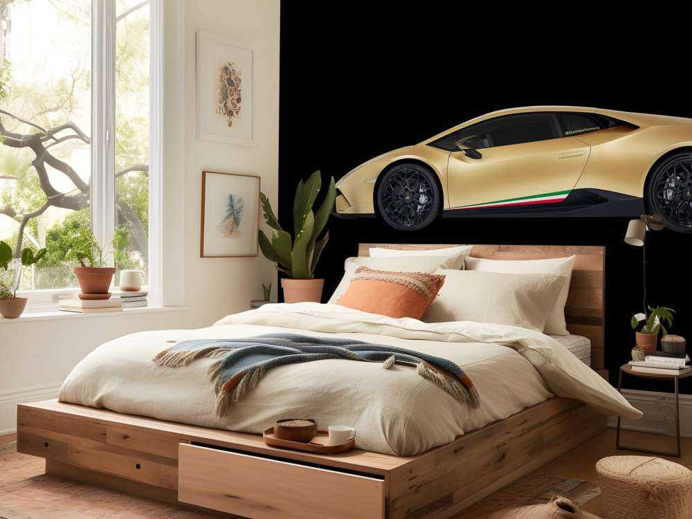 Lamborghini Huracán - Lato, nero