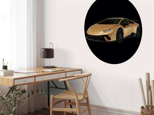 Lamborghini Huracán - Anteriore destro, nero