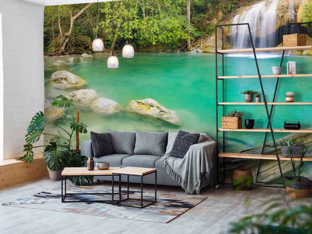 Bella cascata in Thailandia