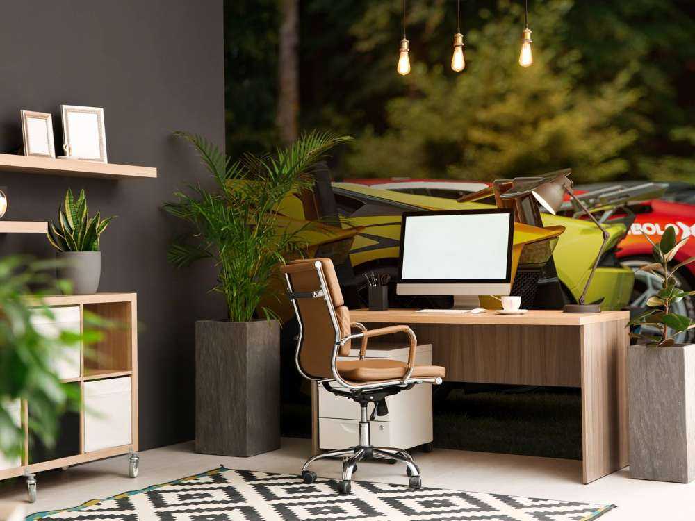 Collezione di supercar in natura