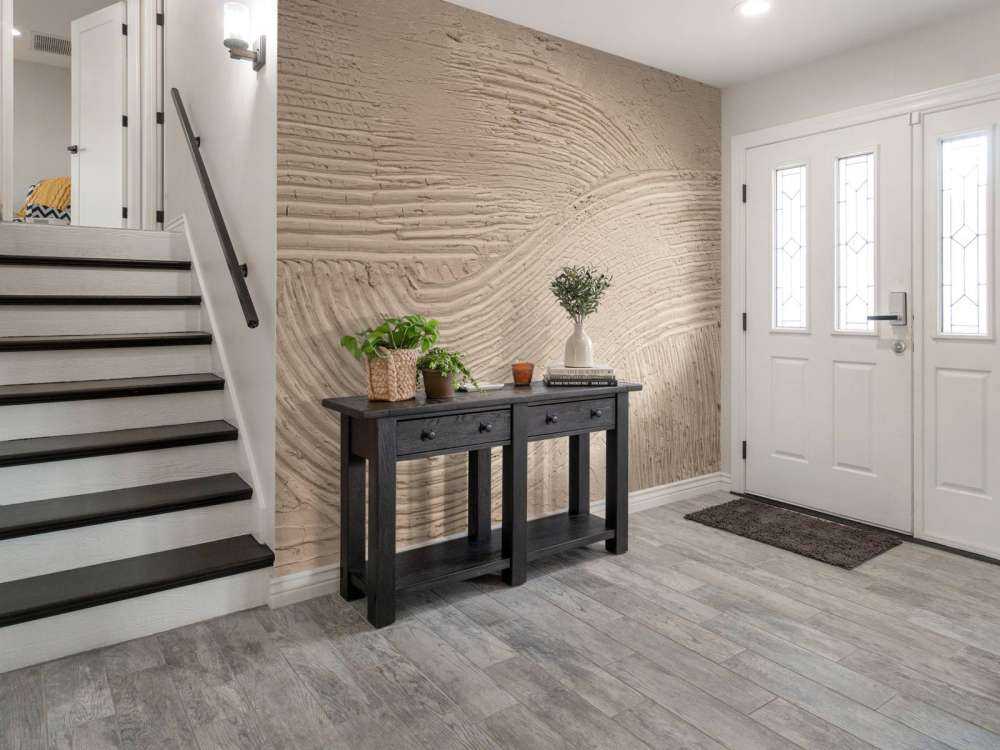 Linee strutturate in taupe