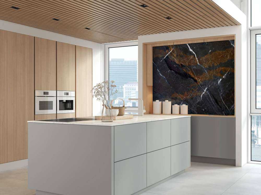 Marmo con colori caldi