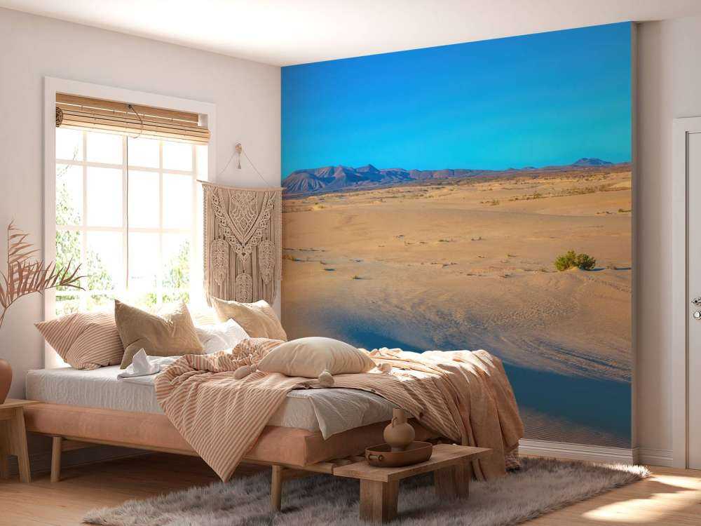 Alba alle dune di sabbia