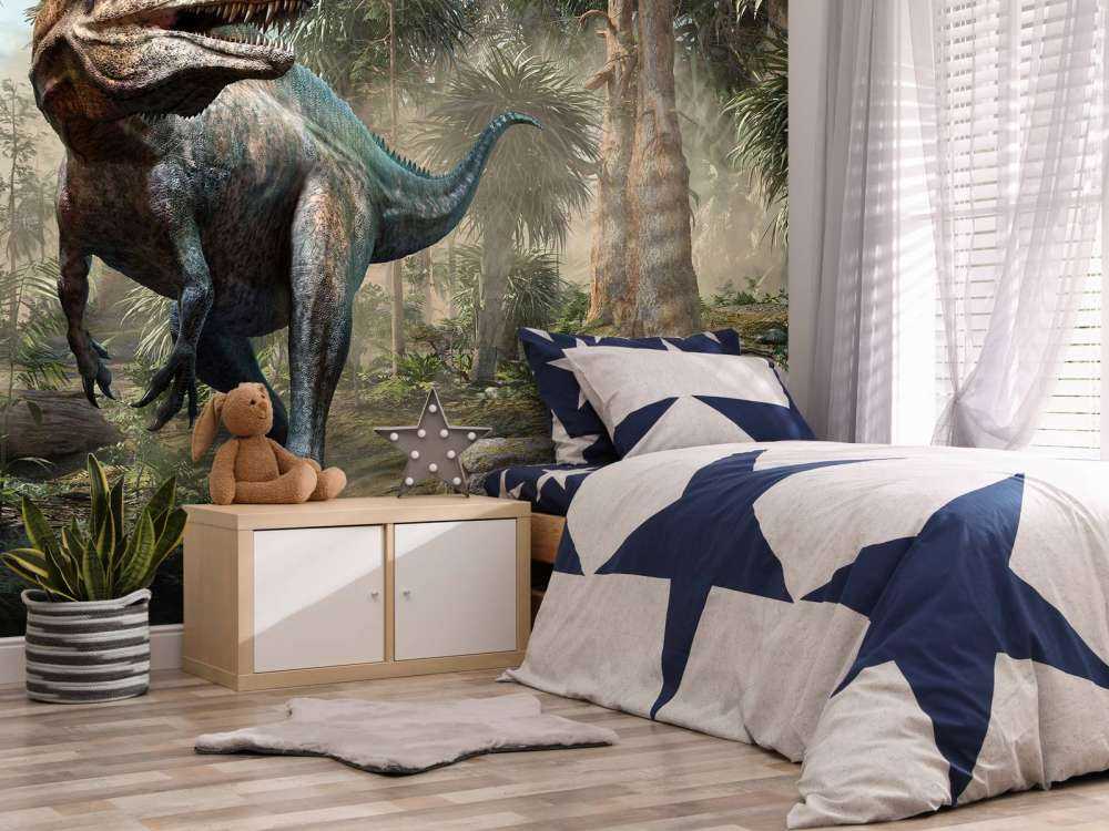 Acrocanthosaurus nella foresta