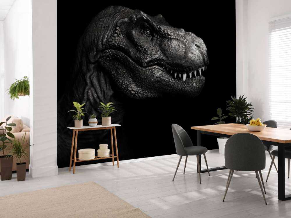 Primo piano di un Tyrannosaurus Rex