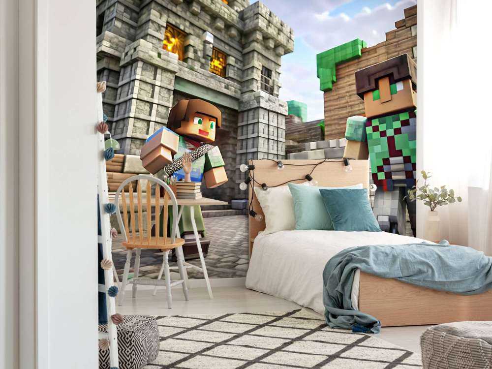 Avventura con cavalieri pixelati