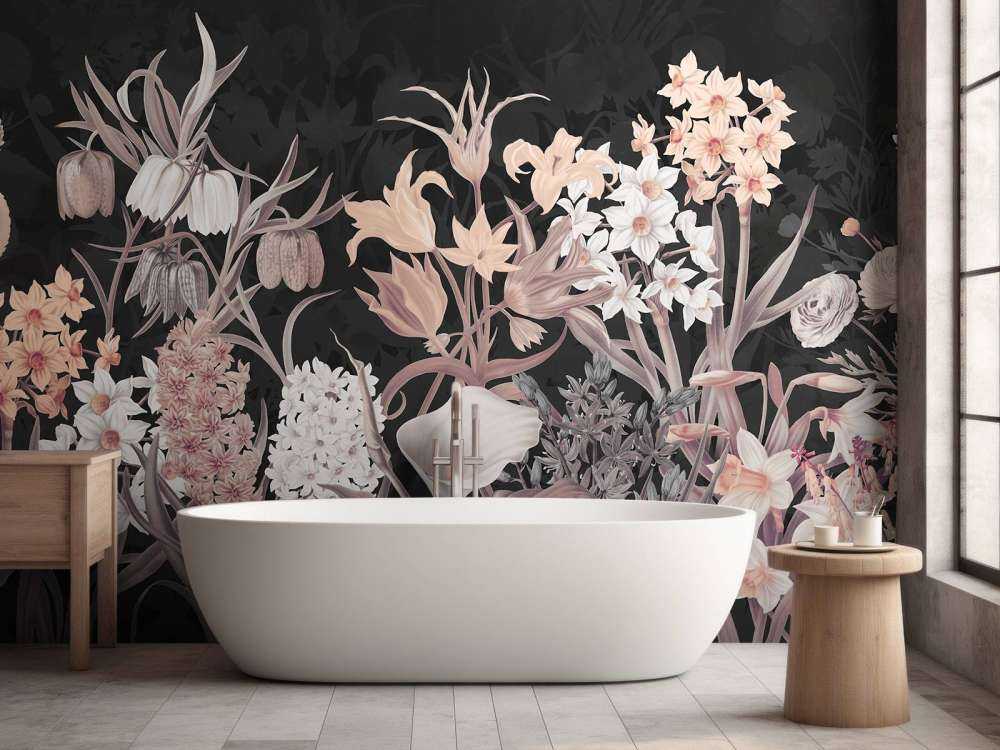 Fiori di Primavera - Sepia Vintage