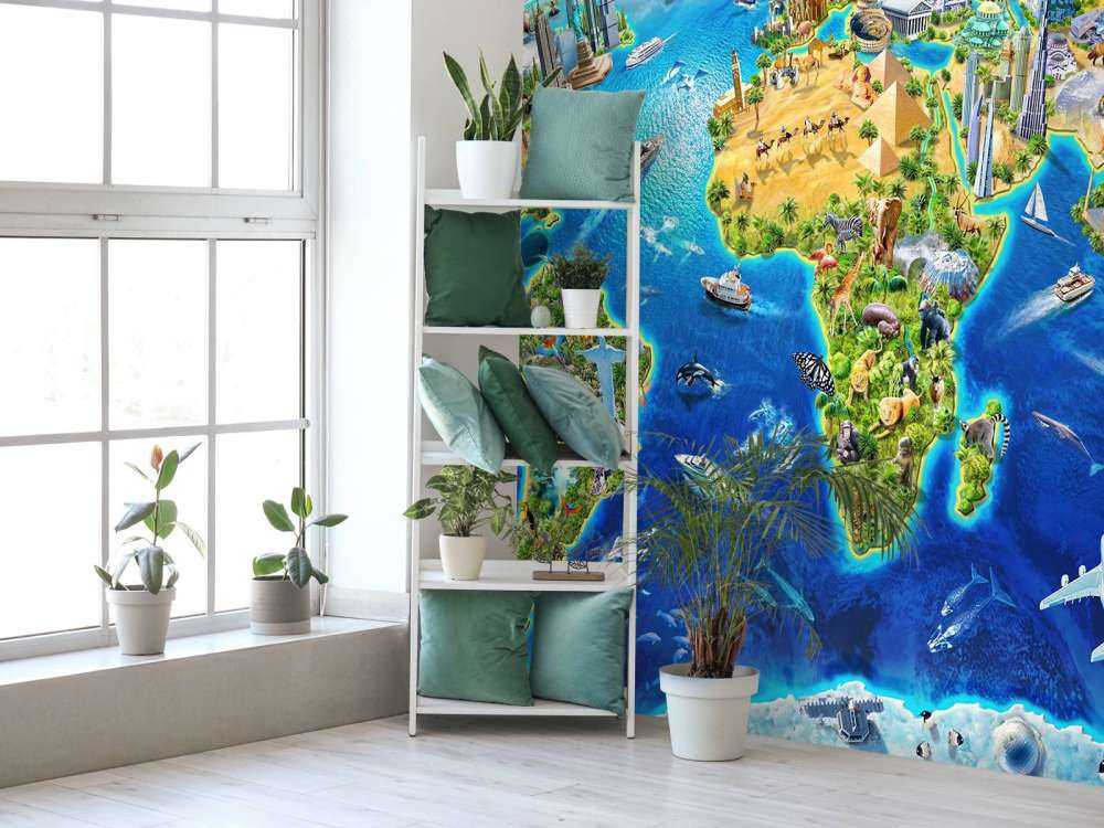 World Landmarks Globe