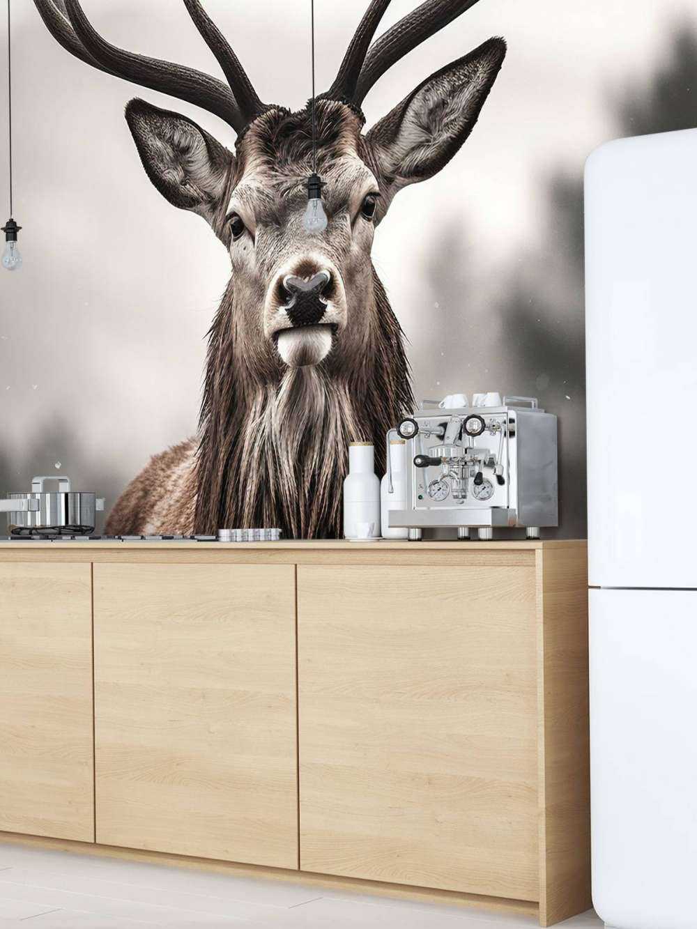 Sguardo del Re d'Inverno Cervo