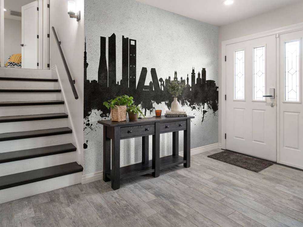 Acquerello skyline, Madrid