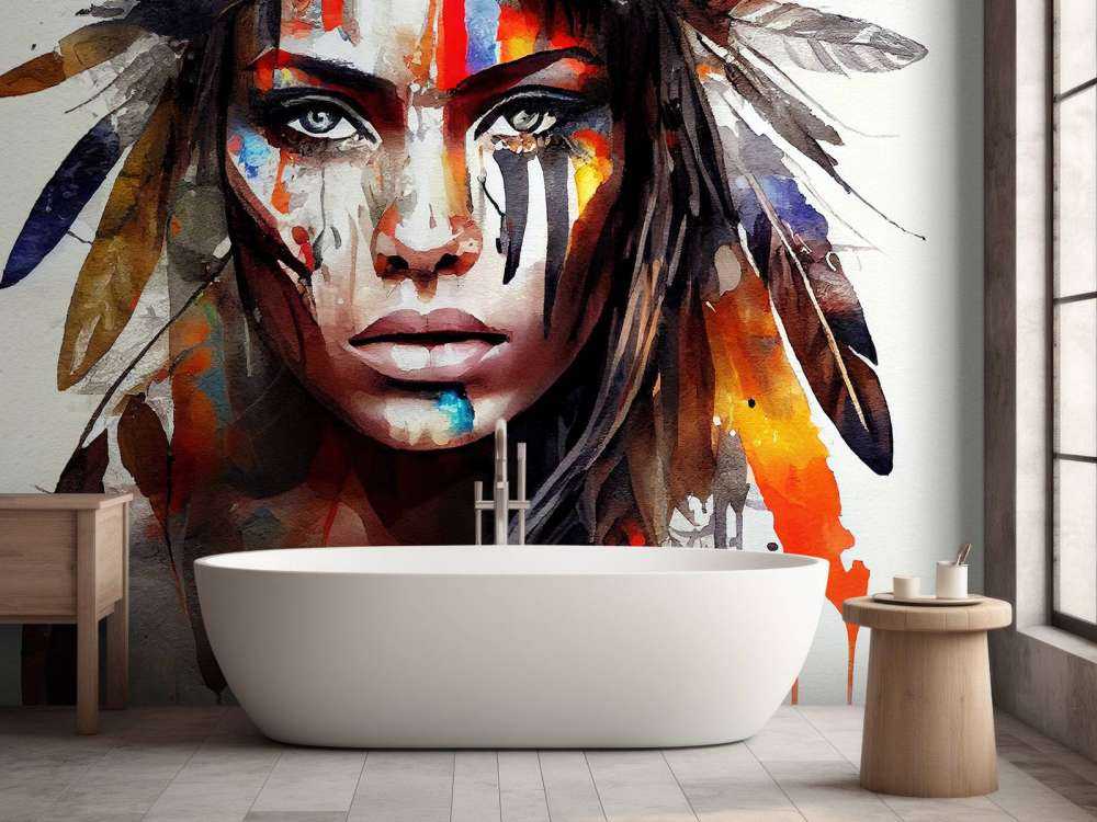 Powerful American Native Woman #7