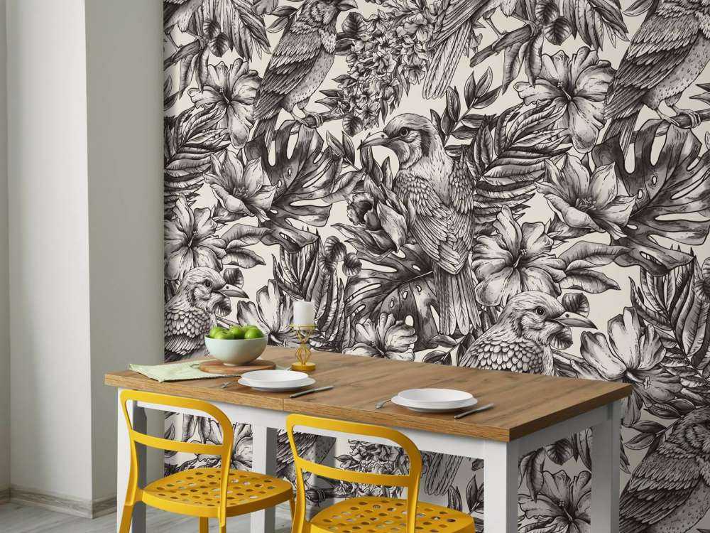 Floral Bird Symphony