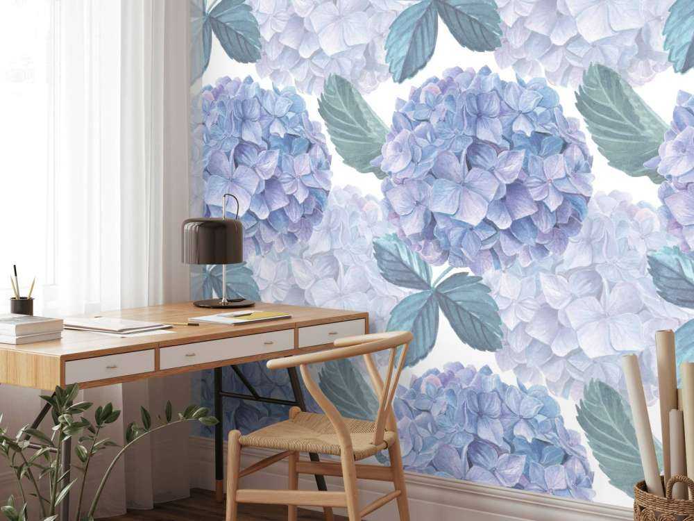 Gocce di Rugiada sulle Ortensie