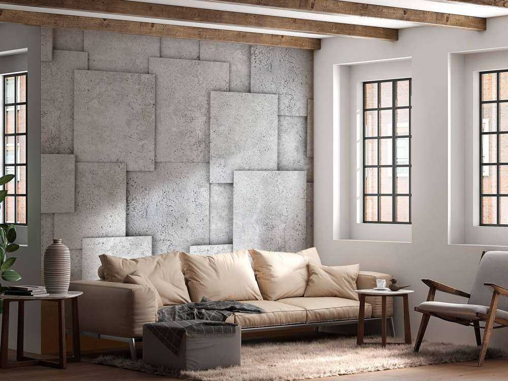 Piastrelle quadrate in 3D