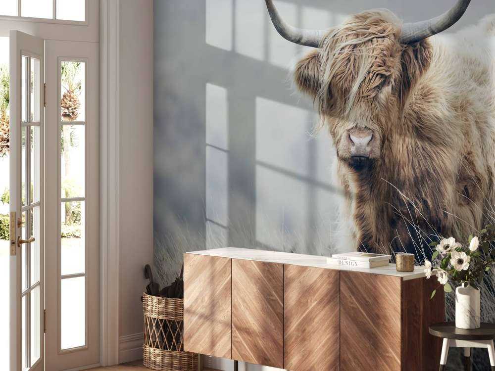 Highlander scozzese in natura