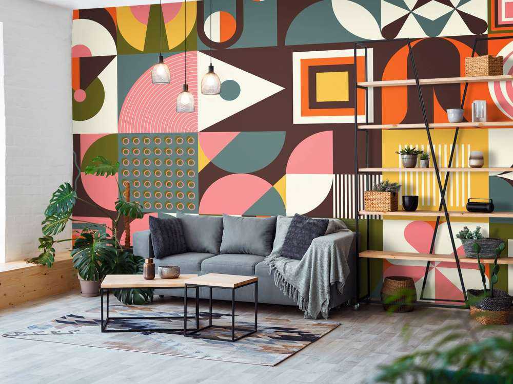 Forme astratte colorate