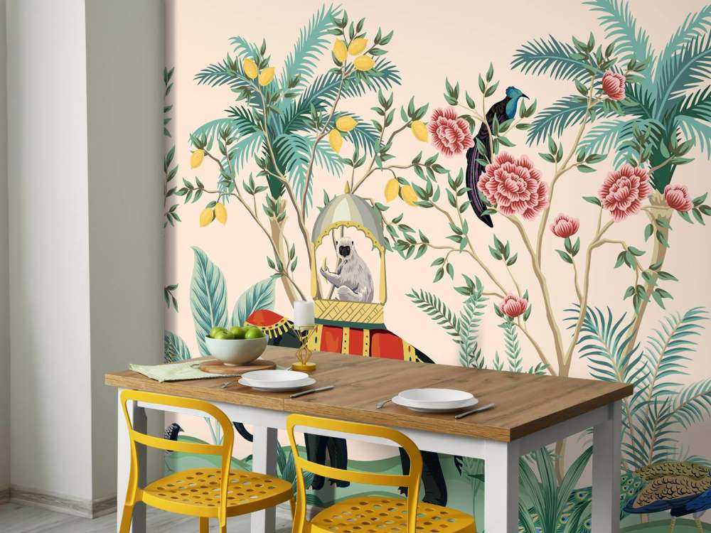 Carta da parati orientale