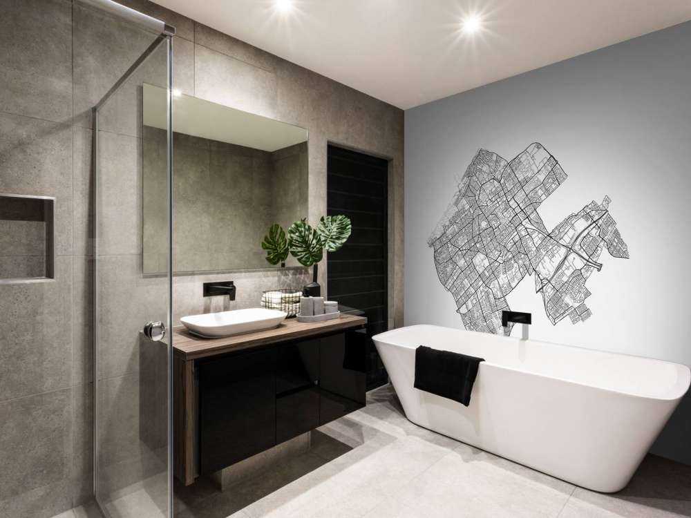 Mappa de L'Aia, bianco