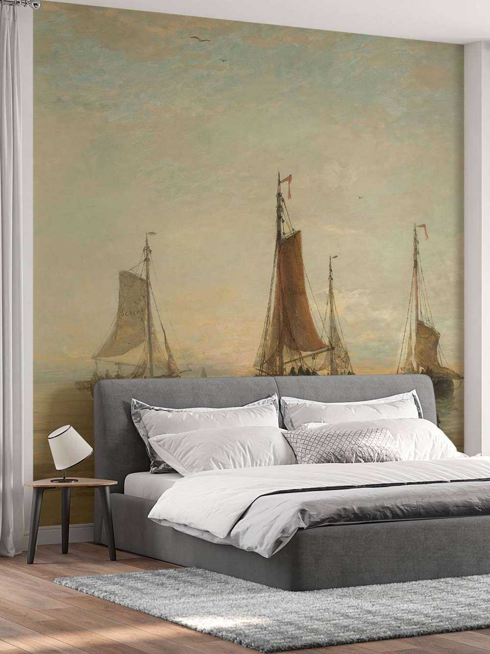 Bombe di Scheveningen all'ancora