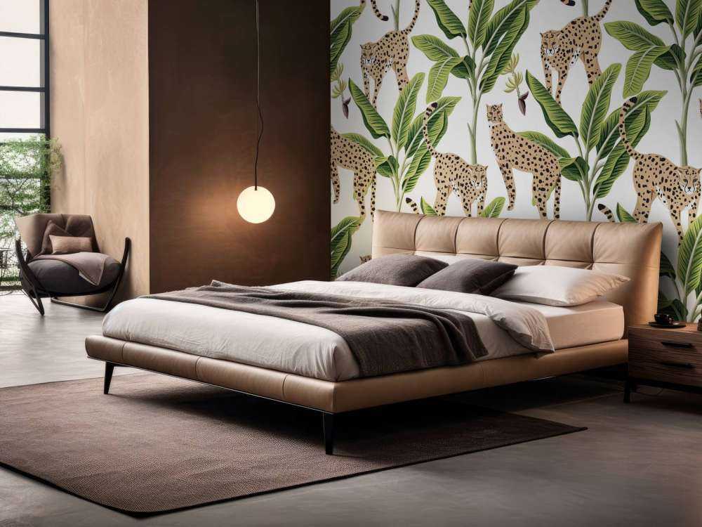 Ghepardo tra gli alberi