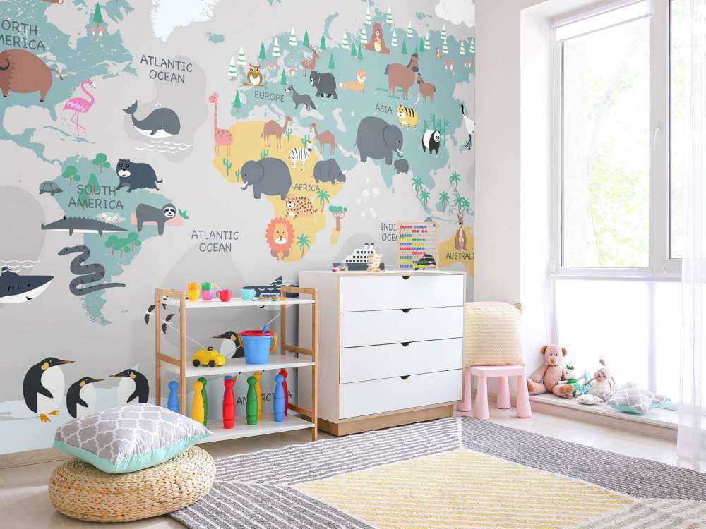 Mappa del mondo animale