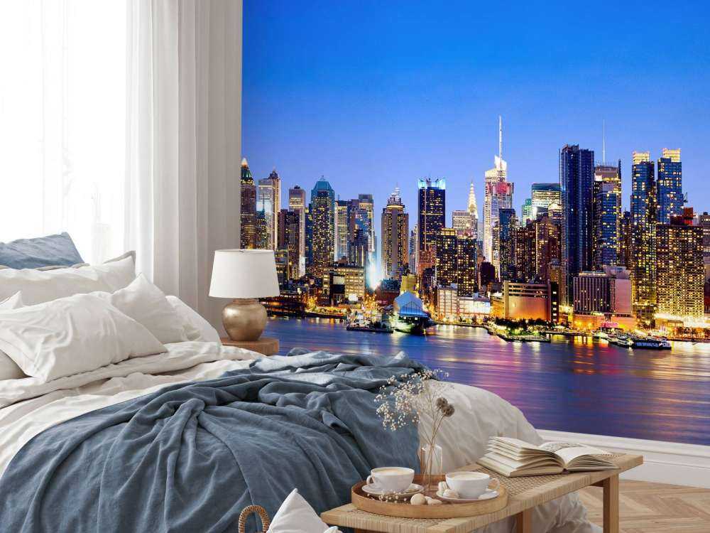 Skyline di New York Manhattan