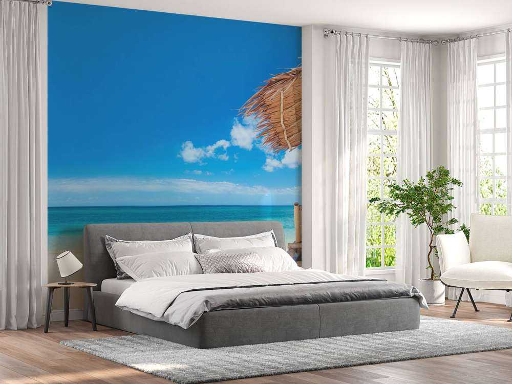Sedie a sdraio sulla spiaggia