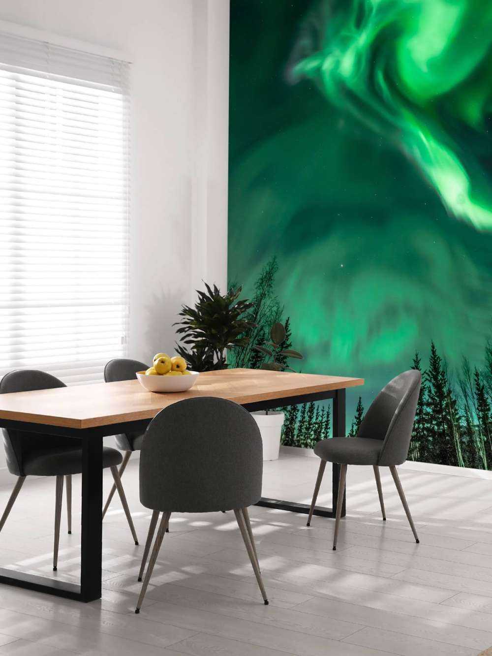 Aurora boreale a spirale