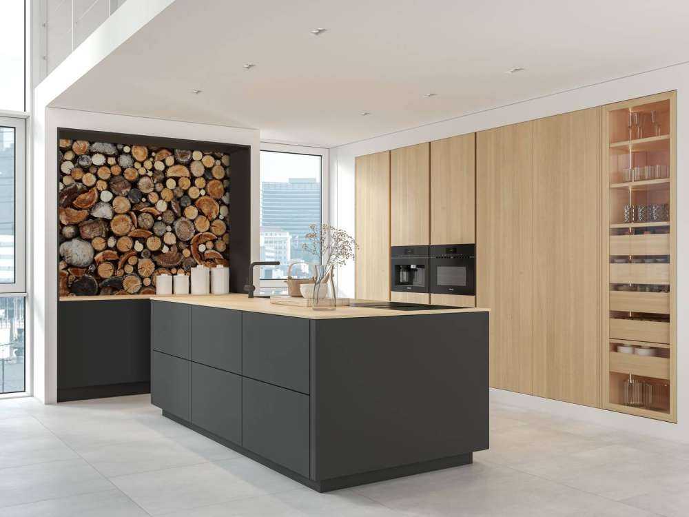 Tronchi d'albero impilati