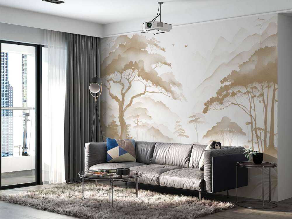 Valle di Montagna Nebbiosa, taupe