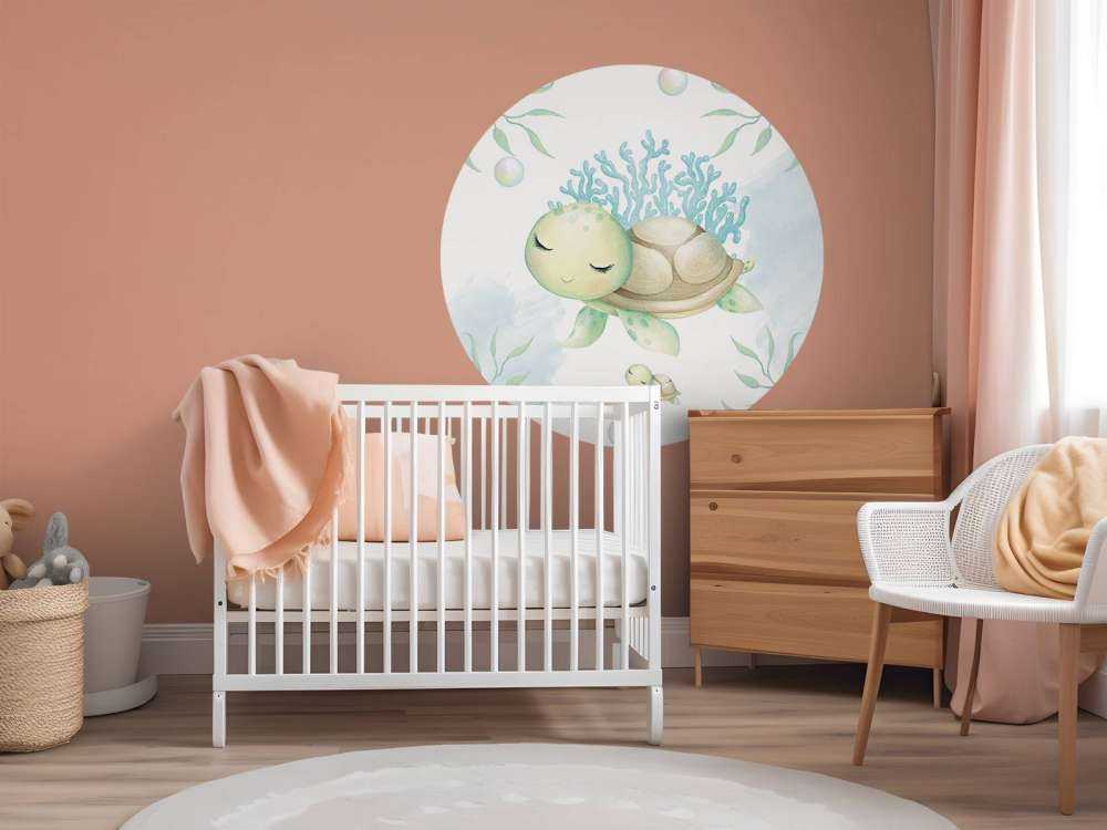 Mamma tartaruga e cucciolo