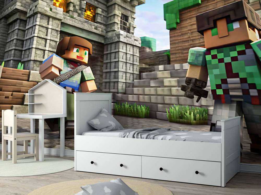 Avventura con cavalieri pixelati