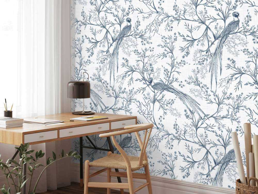 Disegno di uccelli firmato