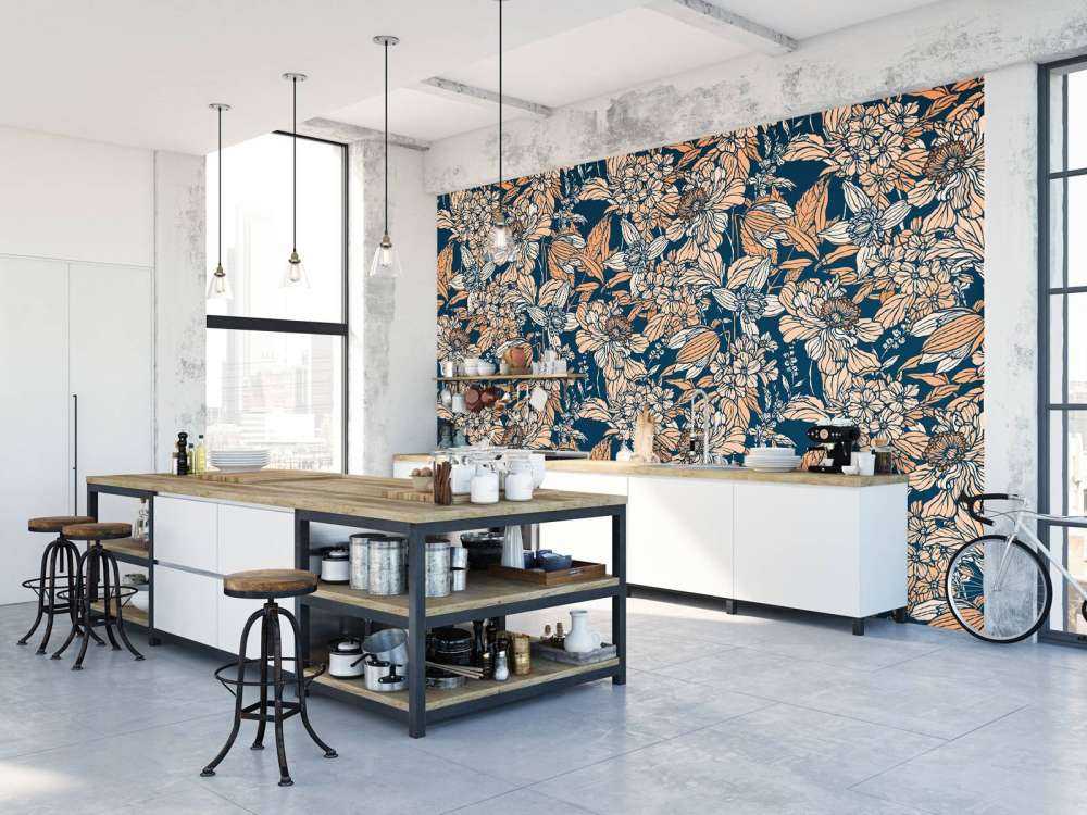 Splendore Floreale del Giardino Notturno