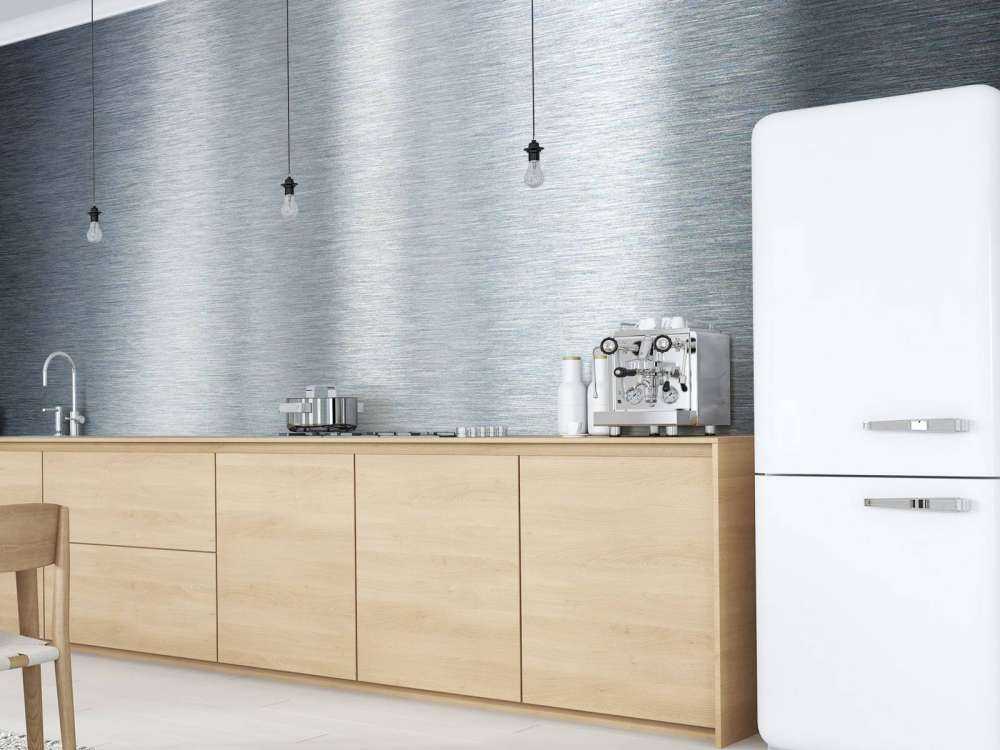 Struttura in alluminio spazzolato