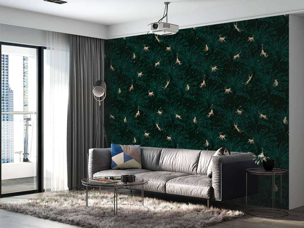 Scimmie tropicali - verde