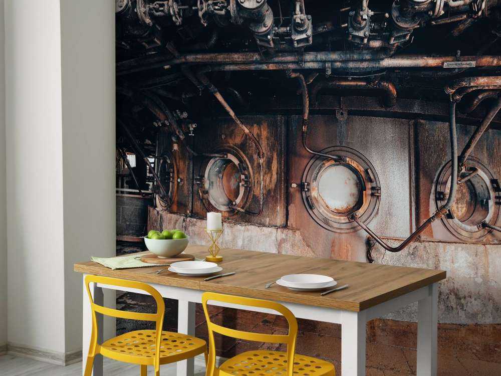 Vecchio forno industriale