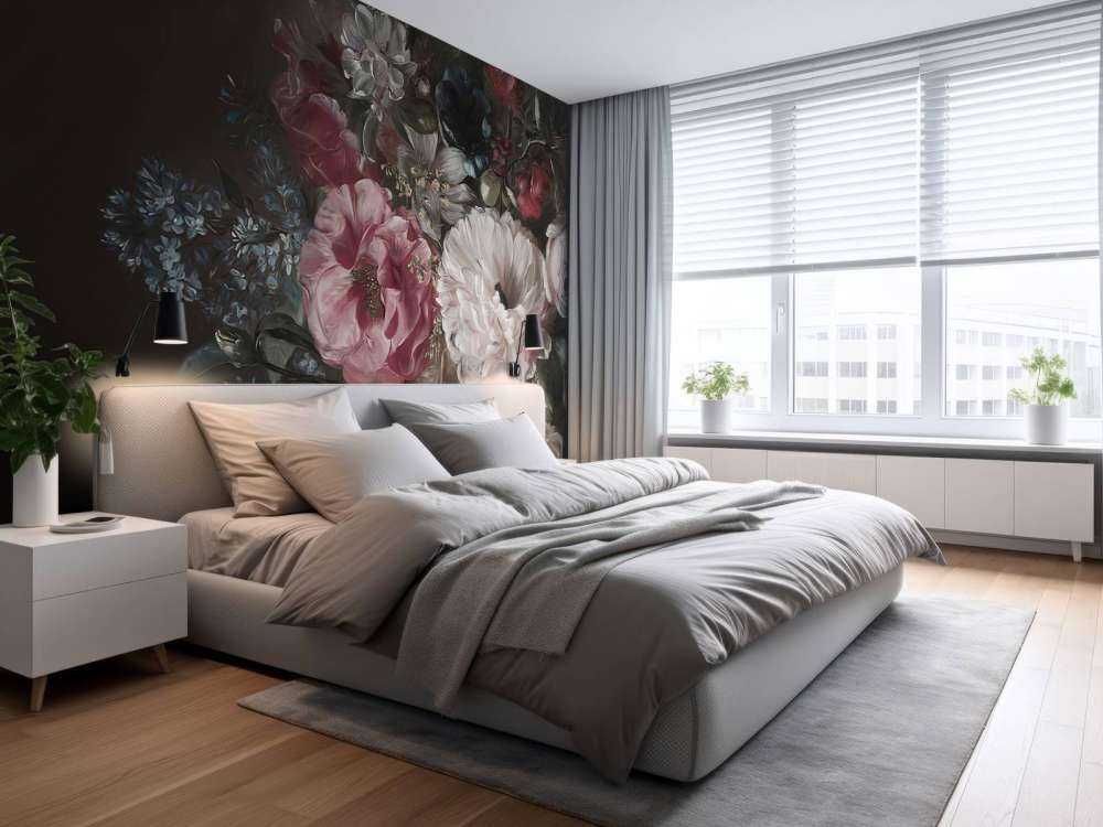 Bouquet con lilla rosa