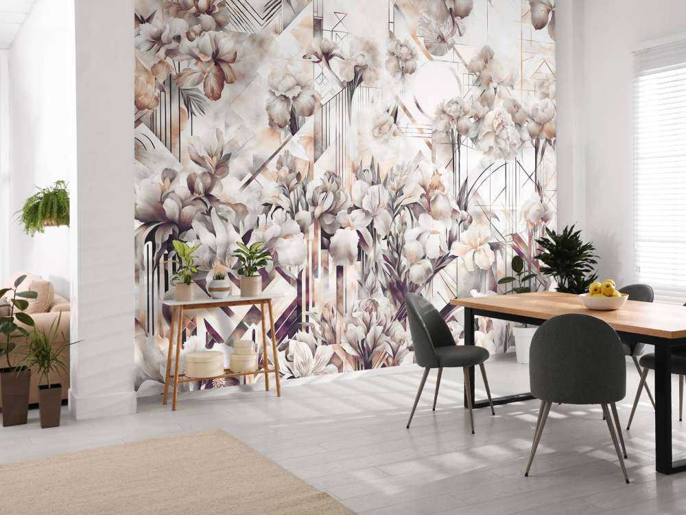 Enormi Iris Acquerello Sepia