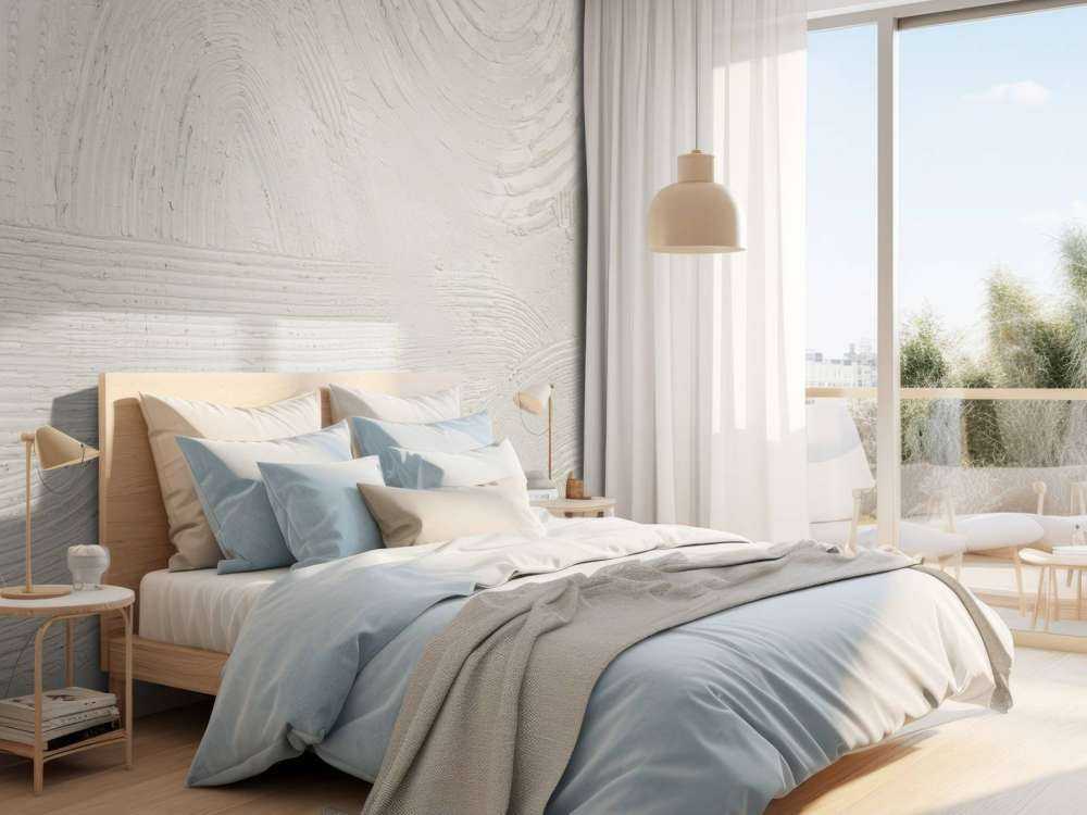 Strutture e forme in bianco sporco