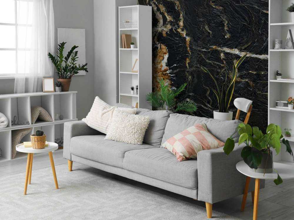 Marmo con struttura leggera