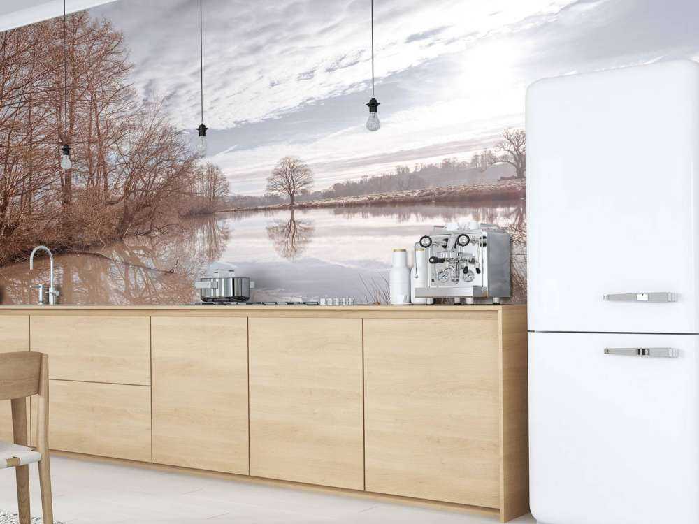 Stagno nella foresta