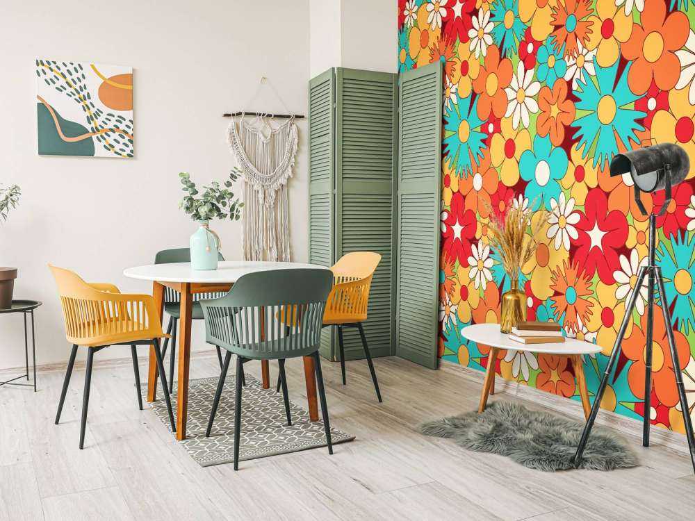 Fiori in stile vintage