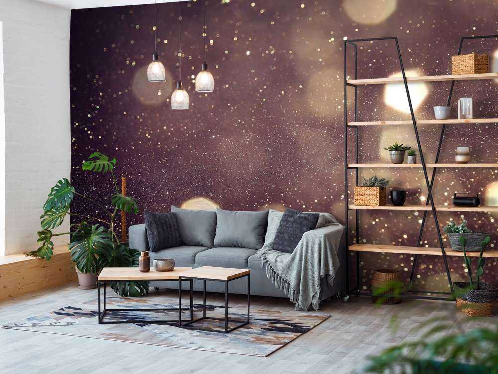 Luci astratte di glitter